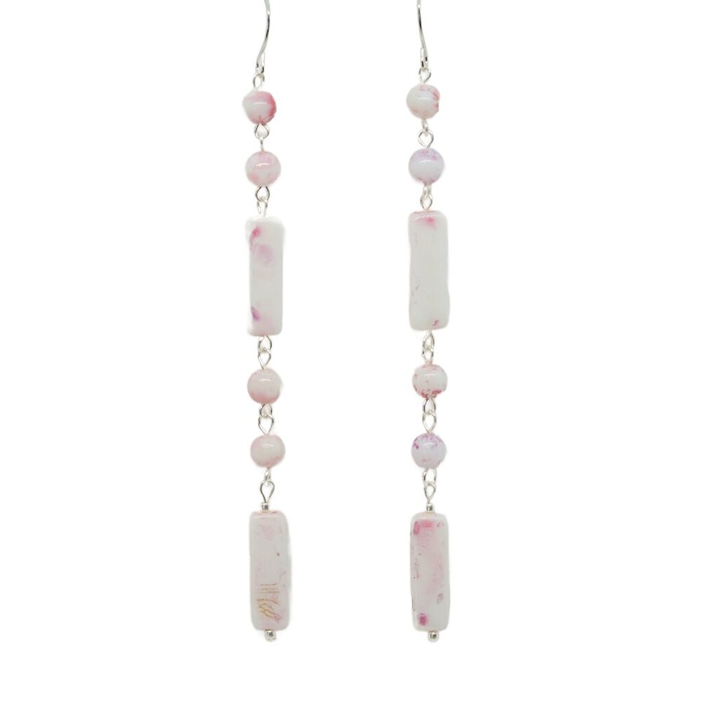 Antique Burgundy Earrings